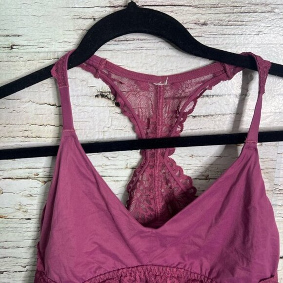 PINK Victoria's Secret Purple Lace Trim Bralette - Picture 3 of 6